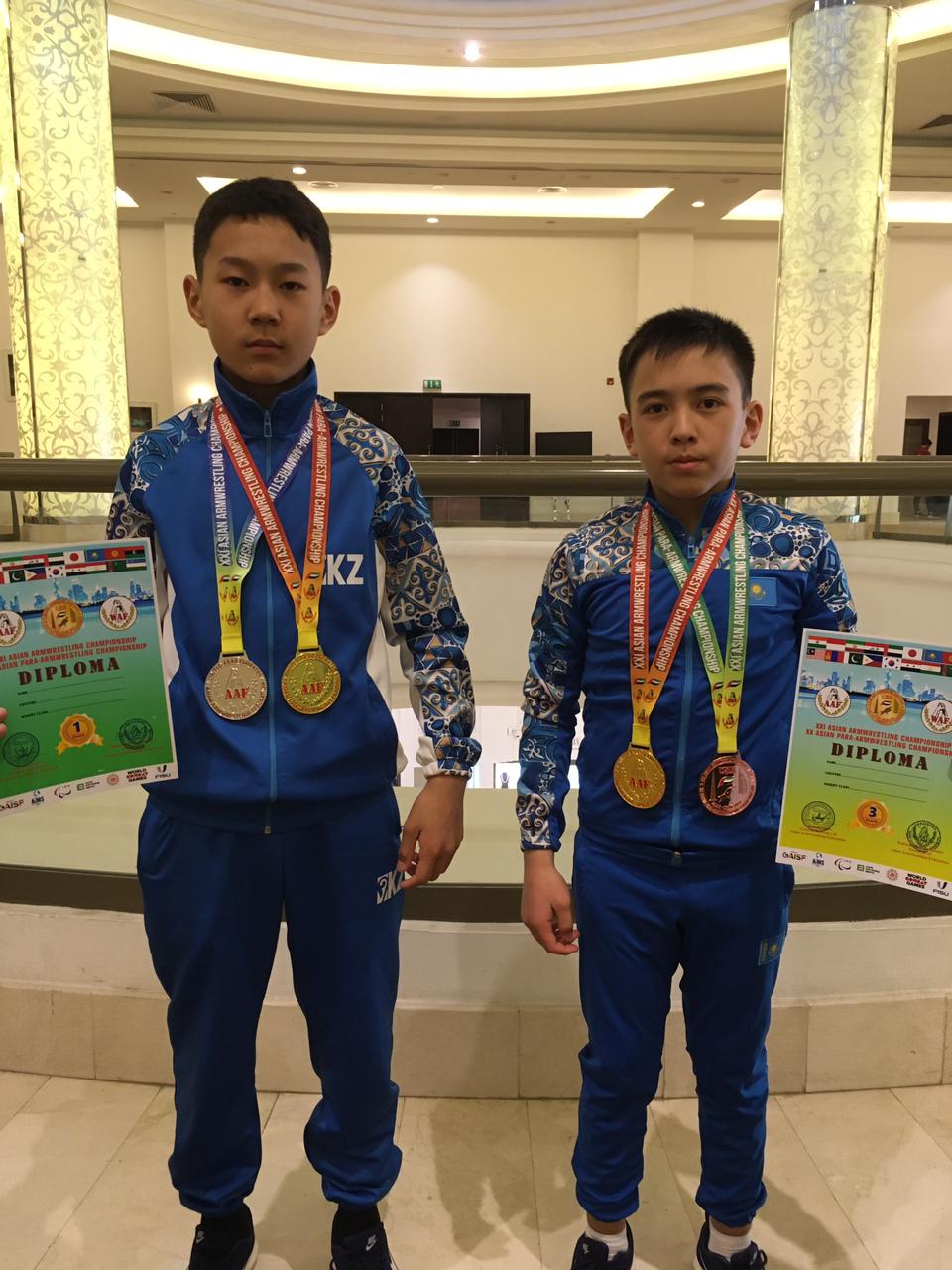 Азия чемпиондары